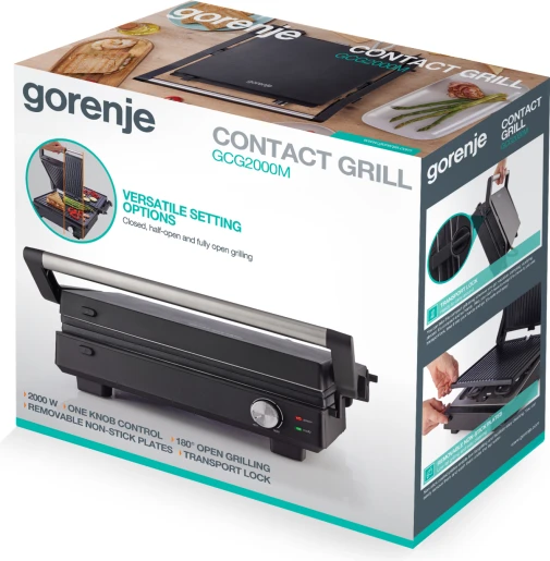 Kontaktinis grilius Gorenje GCG2000M