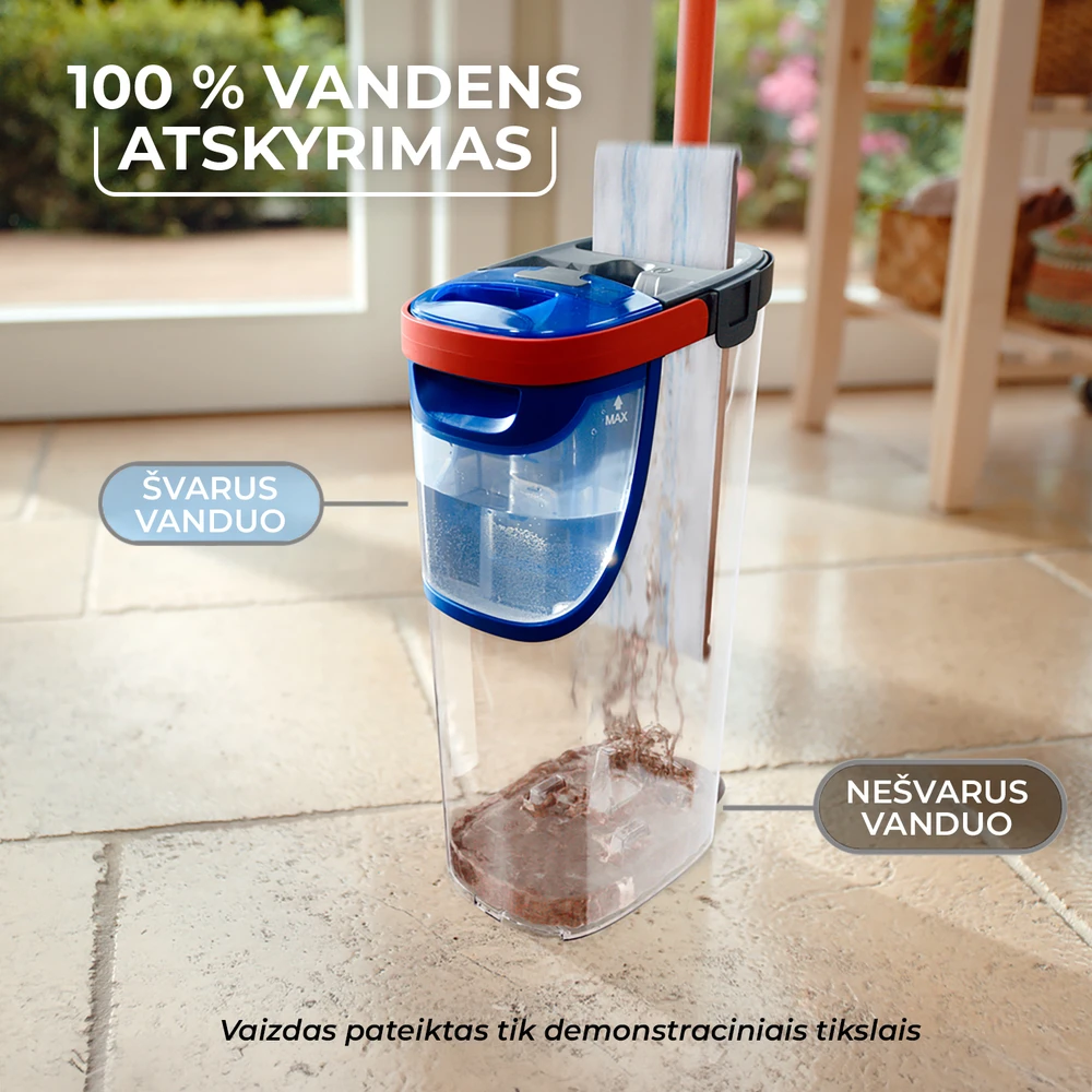 Grindų plovimo rinkinys Vileda H2prO
