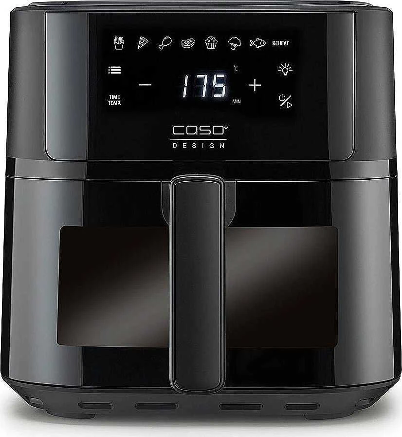 Gruzdintuvė CASO Design AirFry 6.0, juodos spalvos