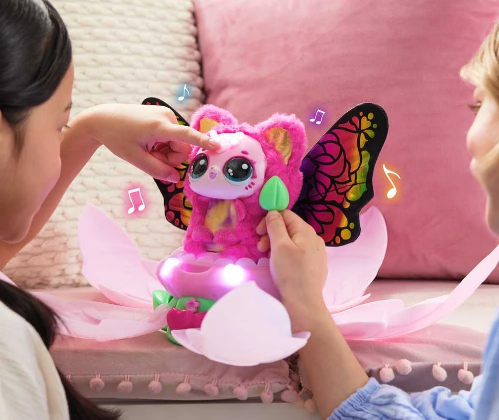 HATCHIMALS ALIVE Interaktyvus žaislas „Žydintis siurprizas-kačiukas“