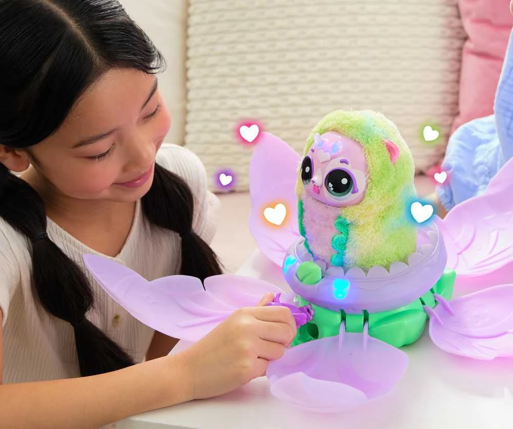 HATCHIMALS ALIVE Interaktyvus žaislas „Žydintis siurprizas-šuniukas“