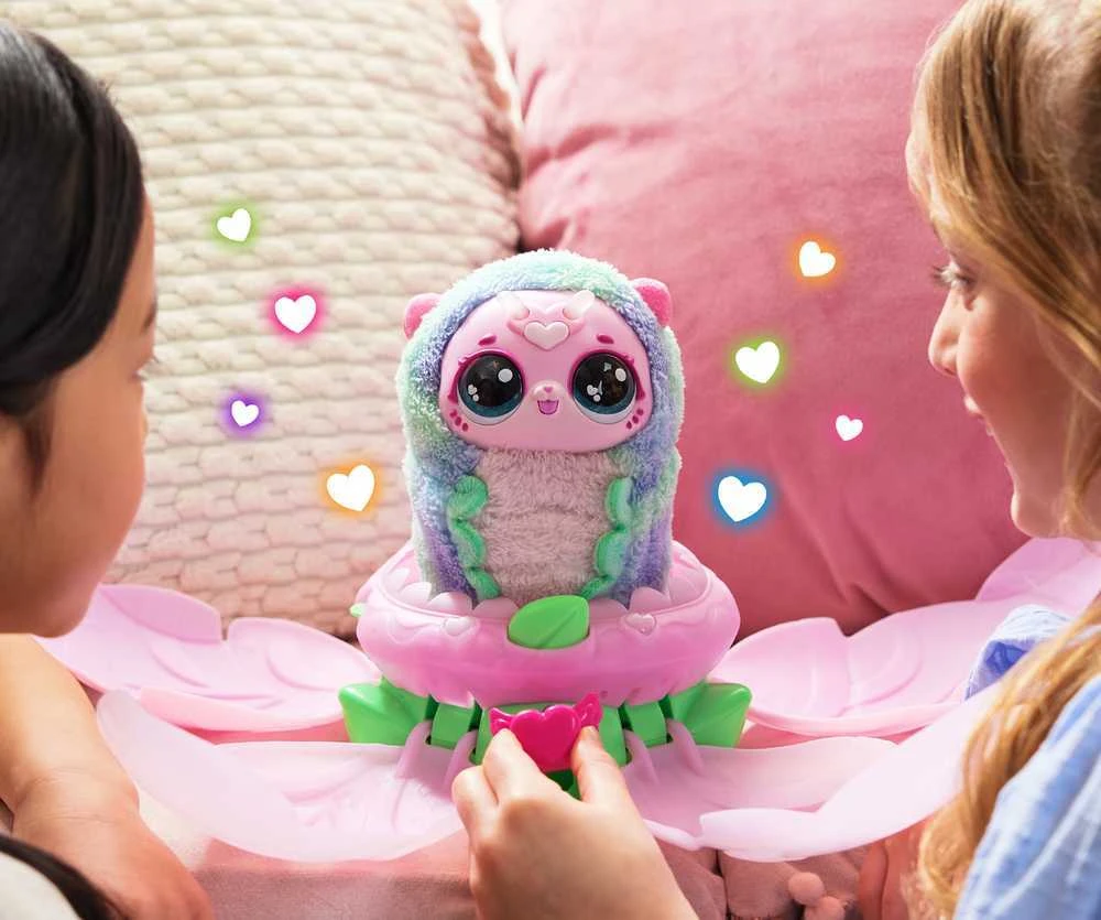 HATCHIMALS ALIVE Interaktyvus žaislas „Žydintis siurprizas-kačiukas“