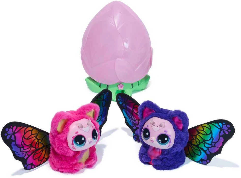 HATCHIMALS ALIVE Interaktyvus žaislas „Žydintis siurprizas-kačiukas“