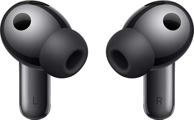 HUAWEI FreeBuds Pro 5 pilkos ausinės su L ir R žymėjimu