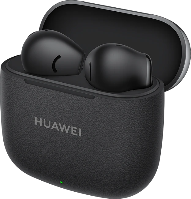 HUAWEI FreeBuds SE 3 juodos ausinės atvirame dėkle