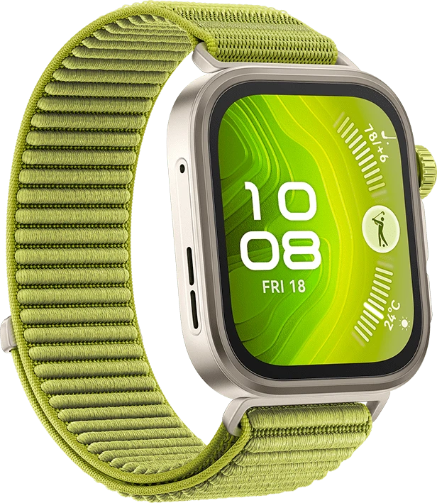 HUAWEI WATCH FIT 4 Pro Green Nylon Strap