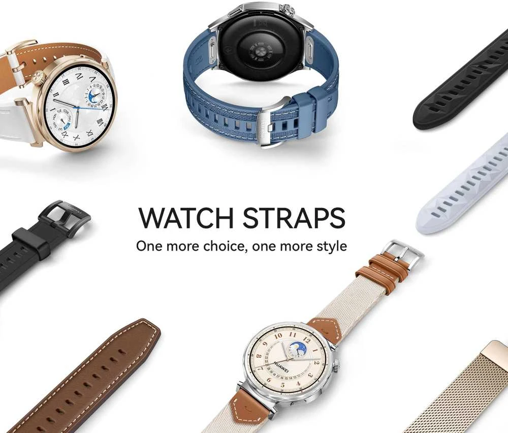 HUAWEI WATCH GT 5 46mm Black Fluoroelastomer Strap