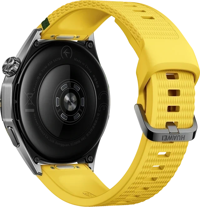 HUAWEI WATCH GT 7 46mm Yellow with EasyCross Fluoroelastomer Strap