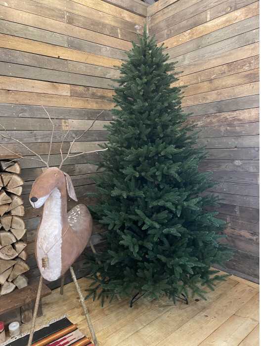 PE kalėdinė eglutė Super Classic 220 cm, žalia (210S/220/G)