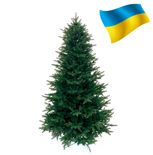 PE kalėdinė eglutė Super Classic 220 cm, žalia (210S/220/G)