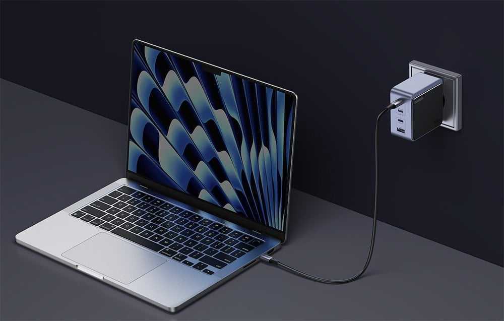 Įkroviklis Ugreen Nexode Air 100W, 3x USB-C, USB