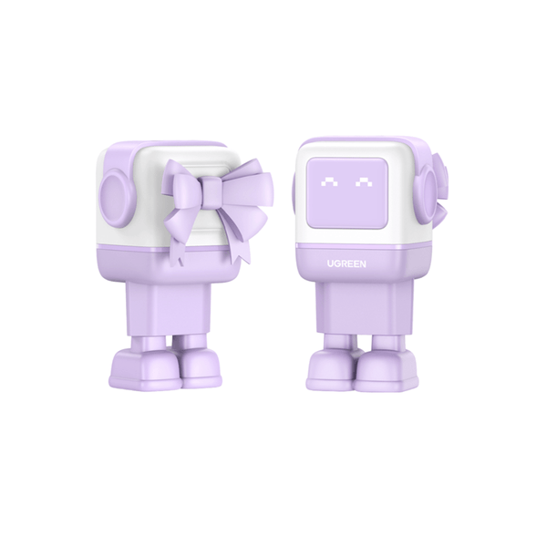 Įkroviklis Ugreen Nexode RG 65W GaN, 2 x USB-C + USB-A, violetinės spalvos