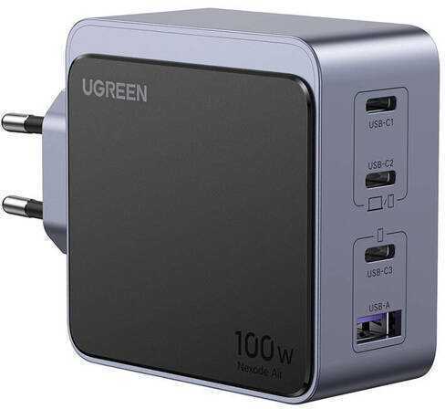 Įkroviklis Ugreen Nexode Air 100W, 3x USB-C, USB