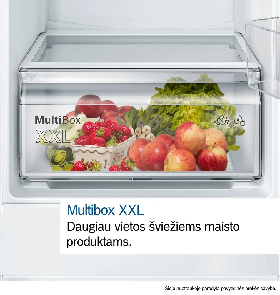 Įmontuojamas šaldytuvas Bosch KIV865SE0