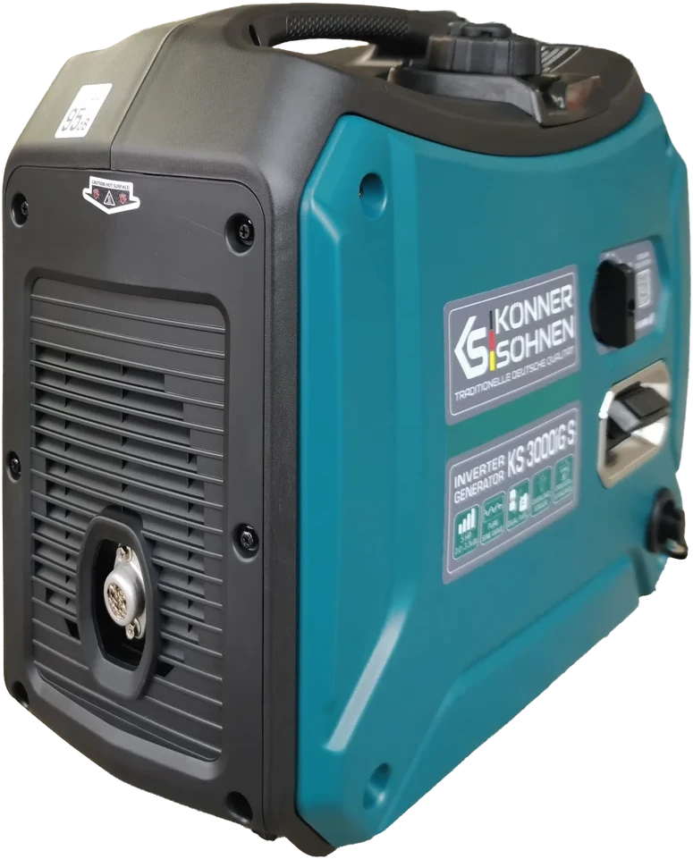 Inverterinis generatorius Könner & Söhnen KS 3000iG S, 3,3 kW, benzinas / LPG, 230 V, 5 l