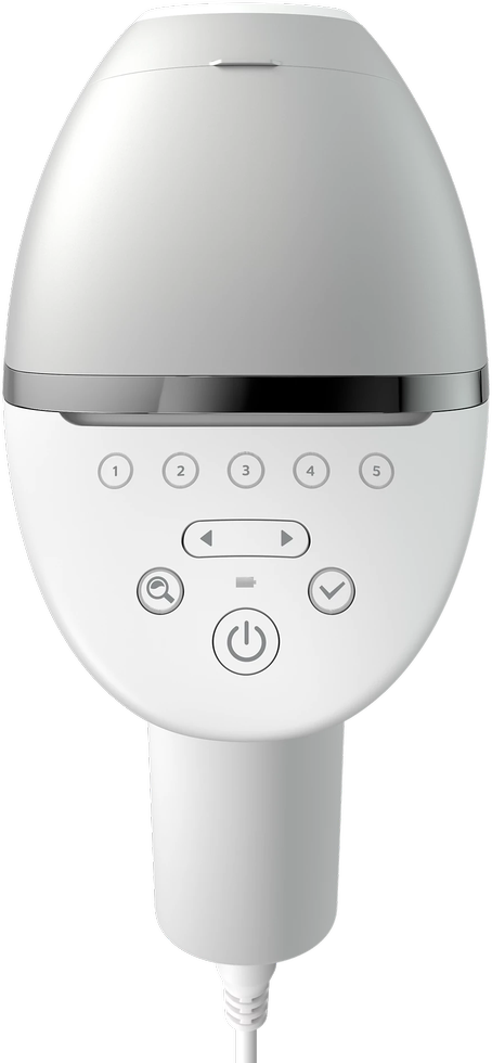 IPL plaukelių šalinimo prietaisas Philips Lumea IPL 8000 Series BRI940/00, Baltas/sidabrinis