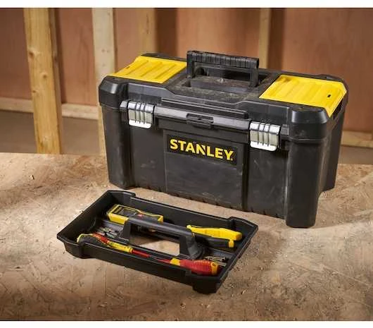 Įrankių dėžė Stanley 19" Essential su metaliniais užraktais STST1-75521