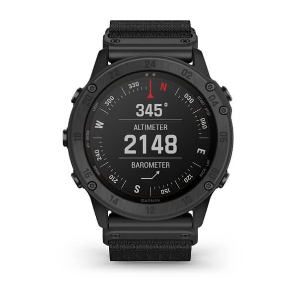 Išmanusis laikrodis Garmin tactix Delta – Solar Edition, Juodos spalvos,  Saulės energija maitinamas taktinis GPS laikrodis su nailoniniu dirželiu |  Varle.lt