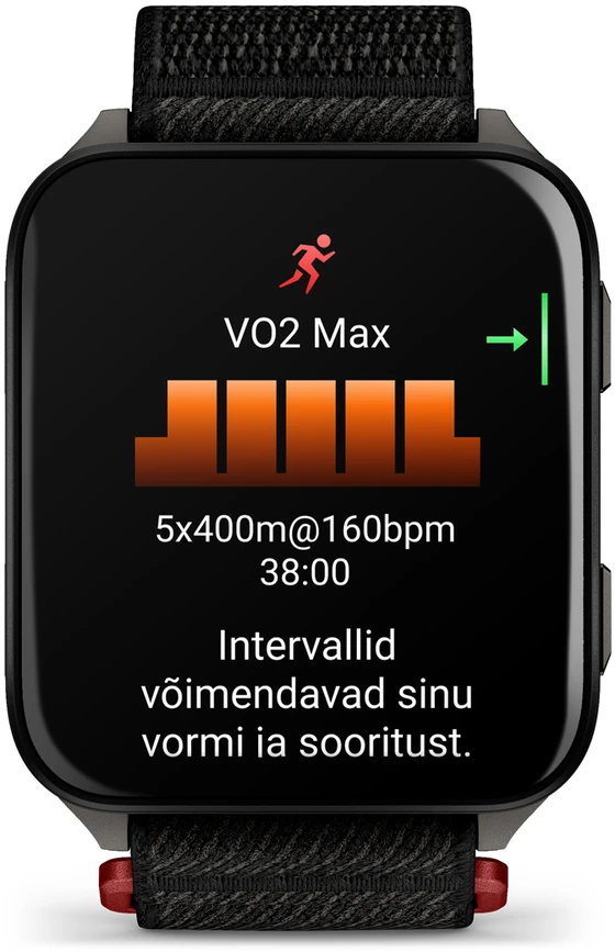 Išmanusis laikrodis Garmin Venu® X1, Juodos spalvos su pilko titano nugarėle ir juodos spalvos „ComfortFit“ nailoniniu dirželiu