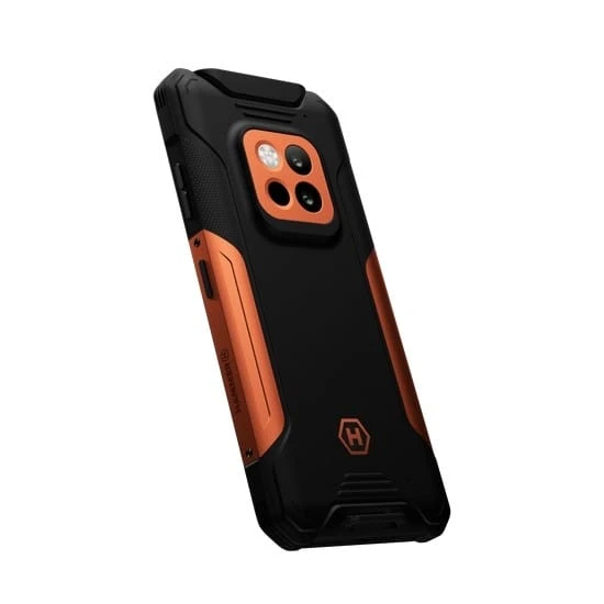 Išmanusis telefonas MyPhone Hammer Construction 2 5G Thermal, 8/256GB, oranžinis