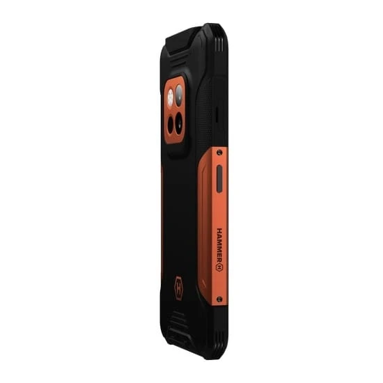 Išmanusis telefonas MyPhone Hammer Construction 2 5G Thermal, 8/256GB, oranžinis