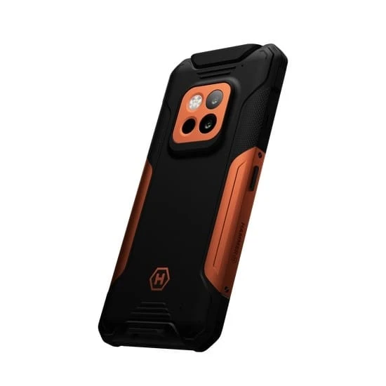 Išmanusis telefonas MyPhone Hammer Construction 2 5G Thermal, 8/256GB, oranžinis