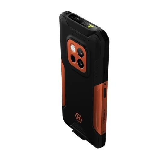 Išmanusis telefonas MyPhone Hammer Construction 2 5G Thermal, 8/256GB, oranžinis