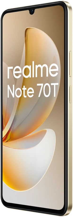 Išmanusis telefonas REALME Note 70T 4/128GB Beach Gold