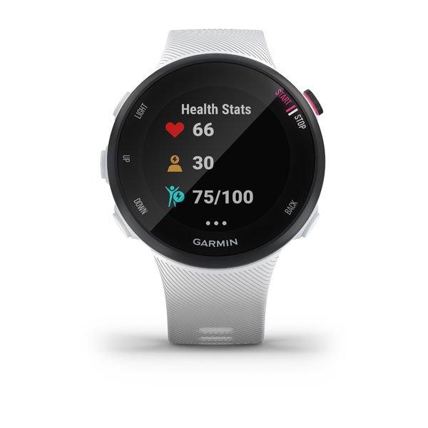 laikrodis Garmin Forerunner 45S, Baltas 