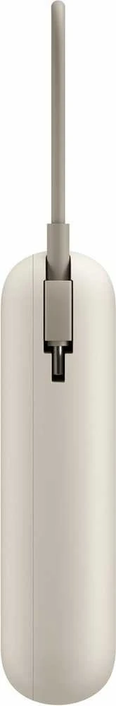 Išorinė baterija Xiaomi Power Bank 10000mAh (su integruotu kabeliu), kreminės spalvos