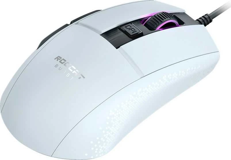 Žaidimų Pelė Roccat Burst Core, Titan Switch Optical, Balta