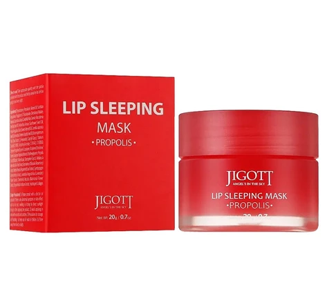 Lūpų kaukė su propoliu Jigott Lip Sleeping Mask, 20 ml
