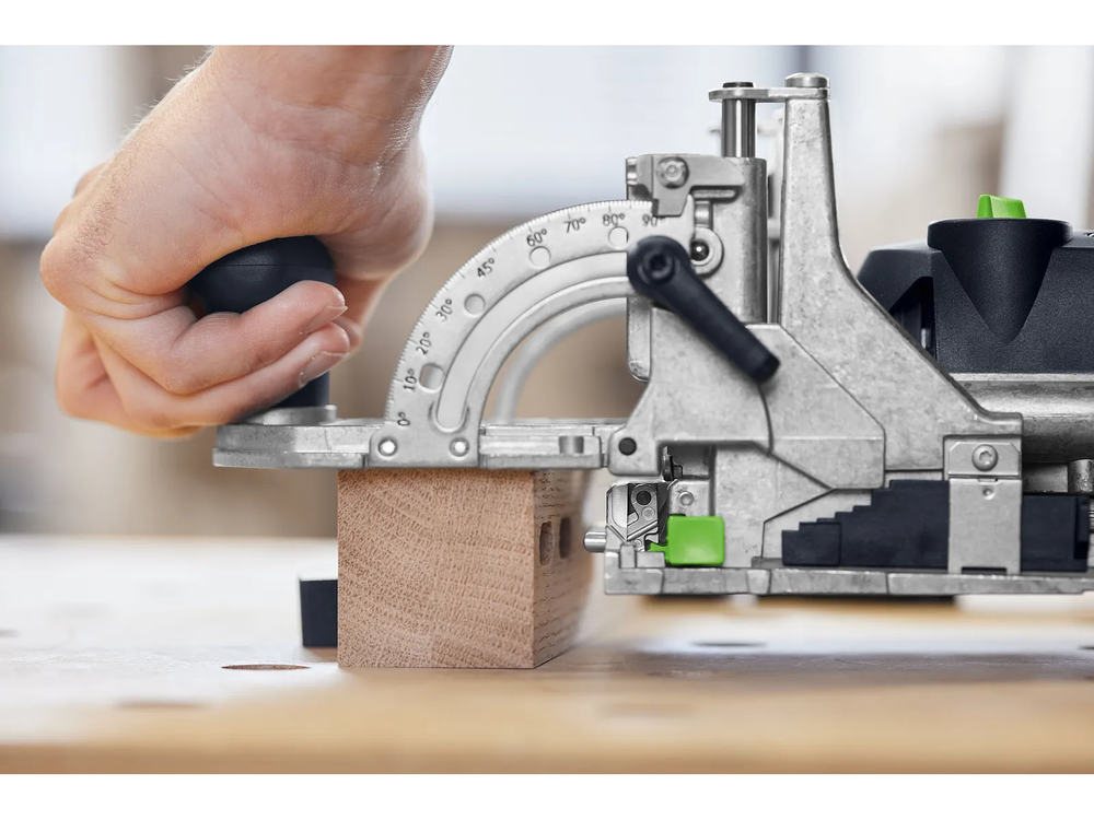 Kaištinių sujungimų frezeris Festool DF 500 RQ-Plus DOMINO