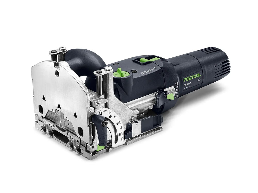 Kaištinių sujungimų frezeris Festool DF 500 RQ-Plus DOMINO