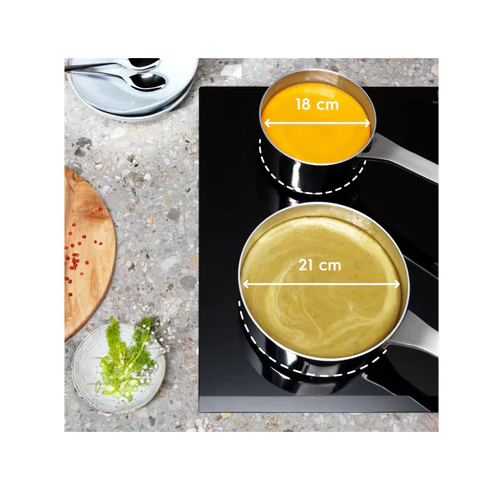 Indukcinė kaitlentė Electrolux CIL63443, 60 cm, juodos spalvos