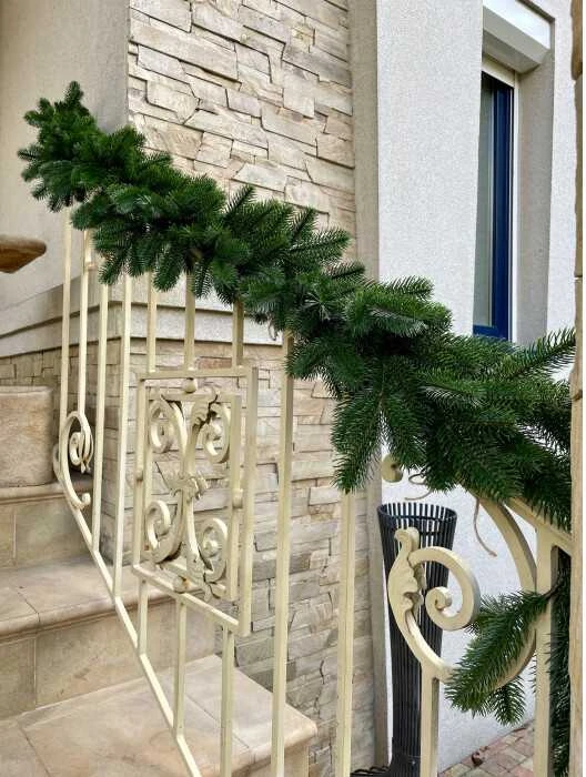 Kalėdinė girlianda „Lux“ - žalios spalvos, 120 cm aprašymas - Prekės nuotrauka