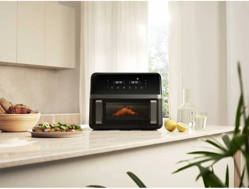 Karšto oro gruzdintuvė Mova AeroChef™ FD20 Pro, juodos spalvos, 2700 W, 9 l