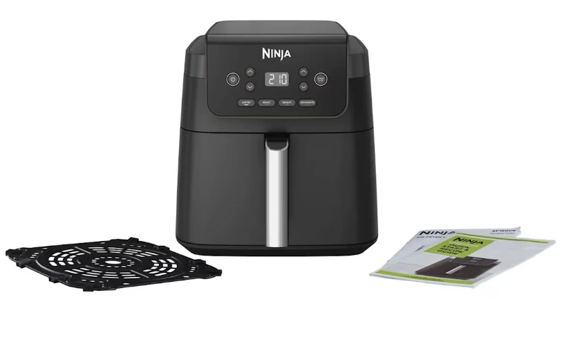 Karšto oro gruzdintuvė Ninja AF170EU, juoda, 2000 W, 6.2 l