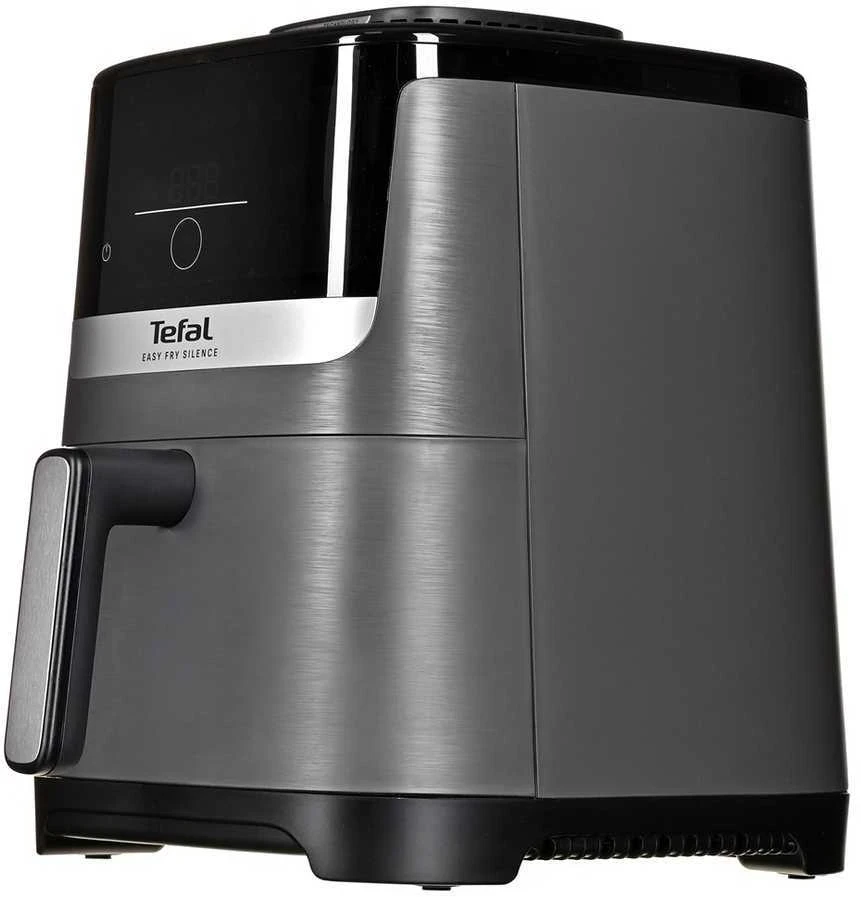 Karšto oro gruzdintuvė Tefal Easy Fry Silence, 5 l, pilkos spalvos (EY551HE0)