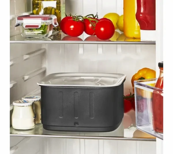 Karšto oro gruzdintuvė Tefal Easy Fry Silence, 5 l, juodos spalvos (EY5568E0)