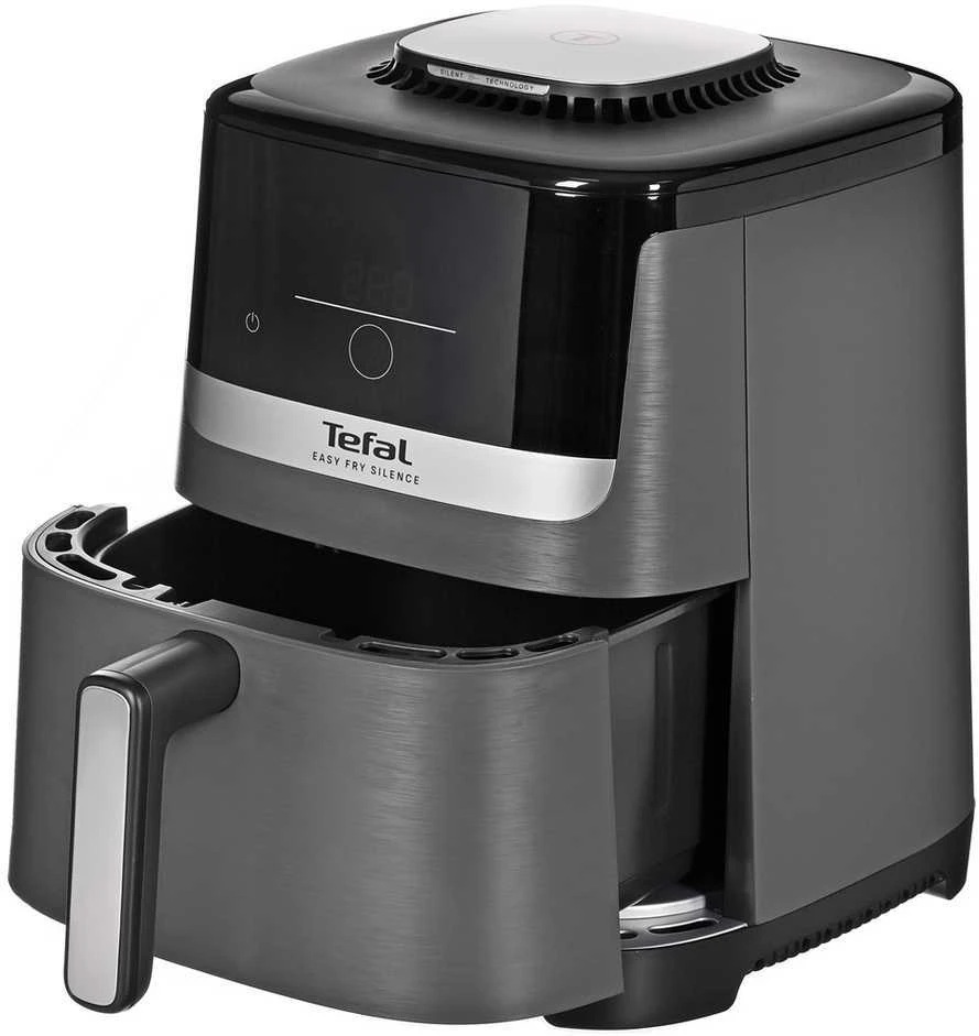 Karšto oro gruzdintuvė Tefal Easy Fry Silence, 5 l, pilkos spalvos (EY551HE0) aprašymas - Prekės nuotrauka