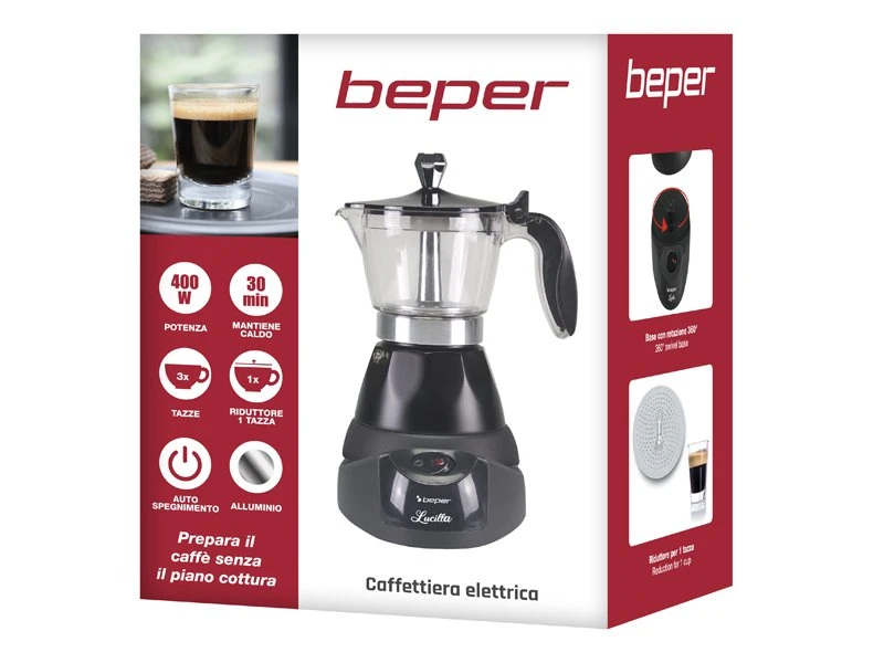 Kavos aparatas Espresso kavos virimo aparatas Beper BC.040N