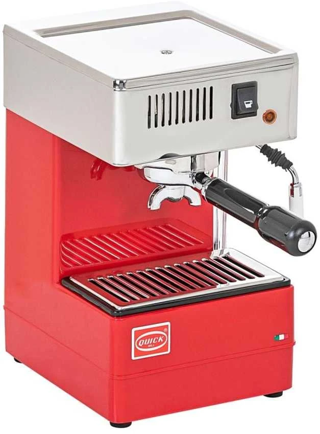 Kavos aparatas Quick Mill Stretta 0820 Espresso Machine, raudonos spalvos