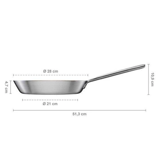 Fiskars Norden plieninė keptuvė su danga (28cm), 1067633