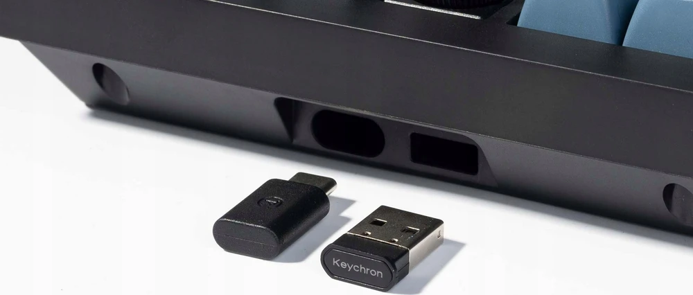 Keychron V3 Max QMK/VIA belaidė programuojama mechaninė klaviatūra, US išdėstymas (pilnai surinkta, Gateron Jupiter Red jungikliais)