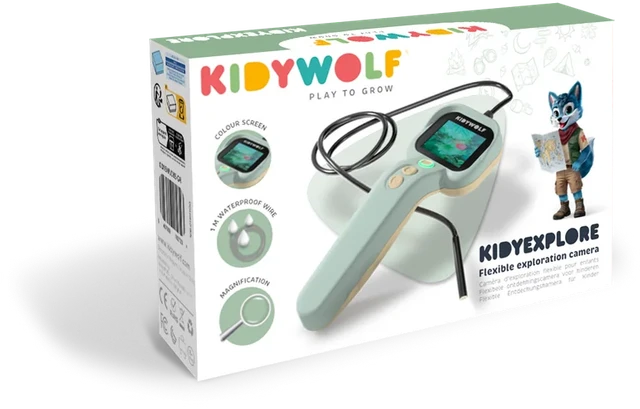 KIDYWOLF KIDYEXPLORE lanksti tyrinėjimo kamera, žalia