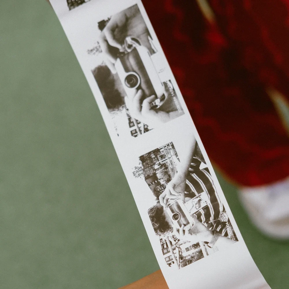 KIDYWOLF momentinis fotoaparatas K-PRINT, mėlynos spalvos