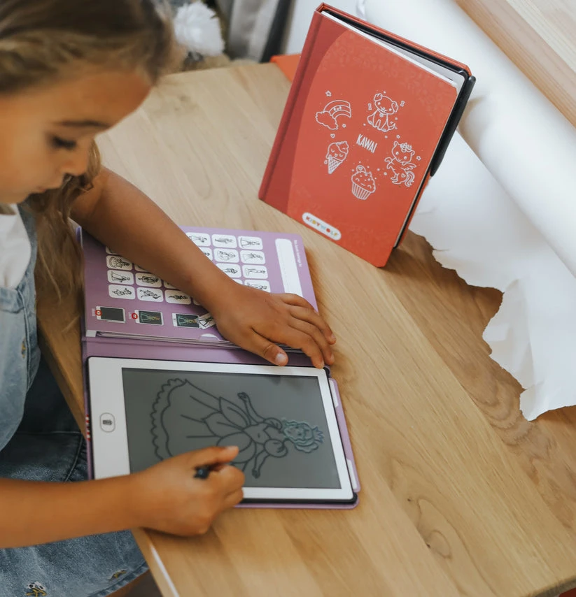 KIDYWOLF Piešimo planšetė KIDYDRAW-MINI, Princess