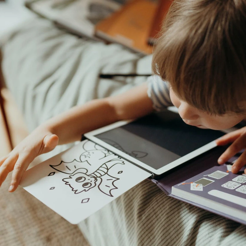 KIDYWOLF Piešimo planšetė KIDYDRAW-MINI, Once upon a time