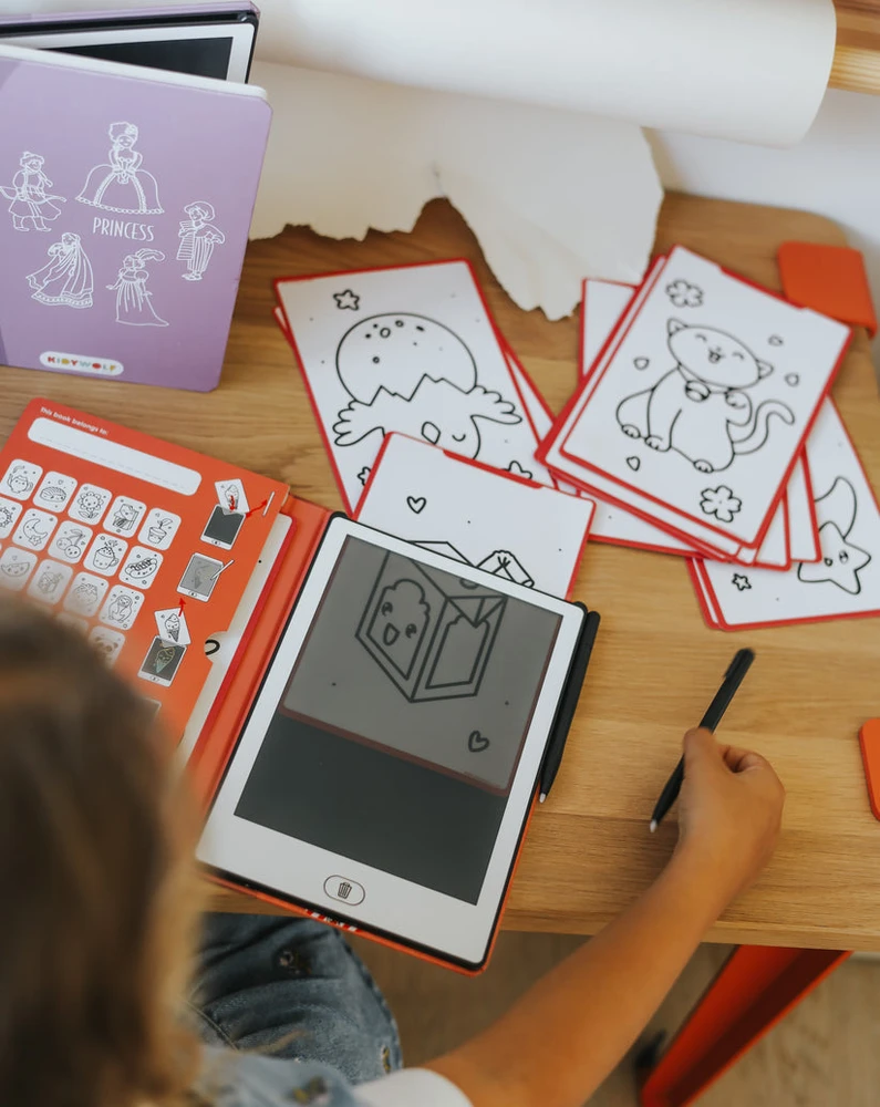 KIDYWOLF Piešimo planšetė KIDYDRAW-MINI, Kawaï